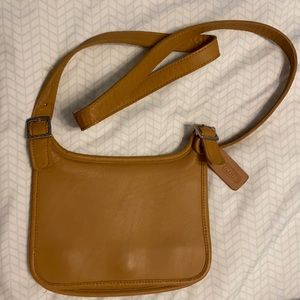 Coach Crossbody Small Camel color bag